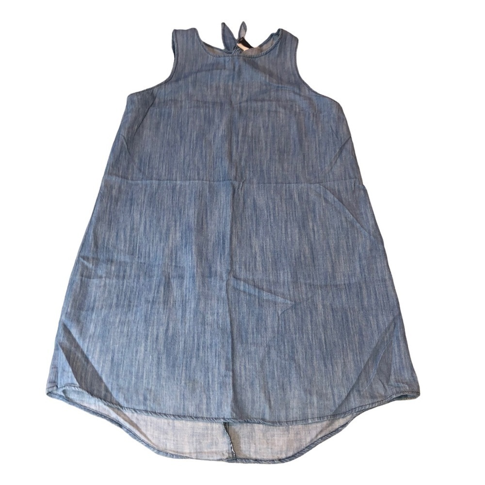 UNIVERSAL THREAD Blue Chambray Sleeveless Dress Sz M